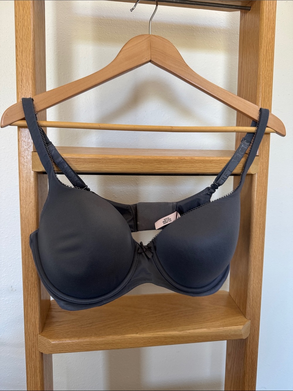 EUC Body by Victoria Lined Demi Victoria's Secret Dark Gray Molded Bra